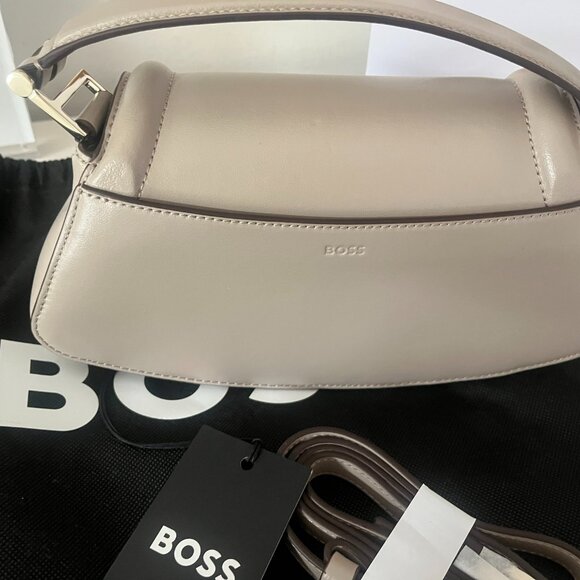 BOSS - ARIELL M - shoulder Bag in Grained soft leather - Brand new - Picture 6 of 7